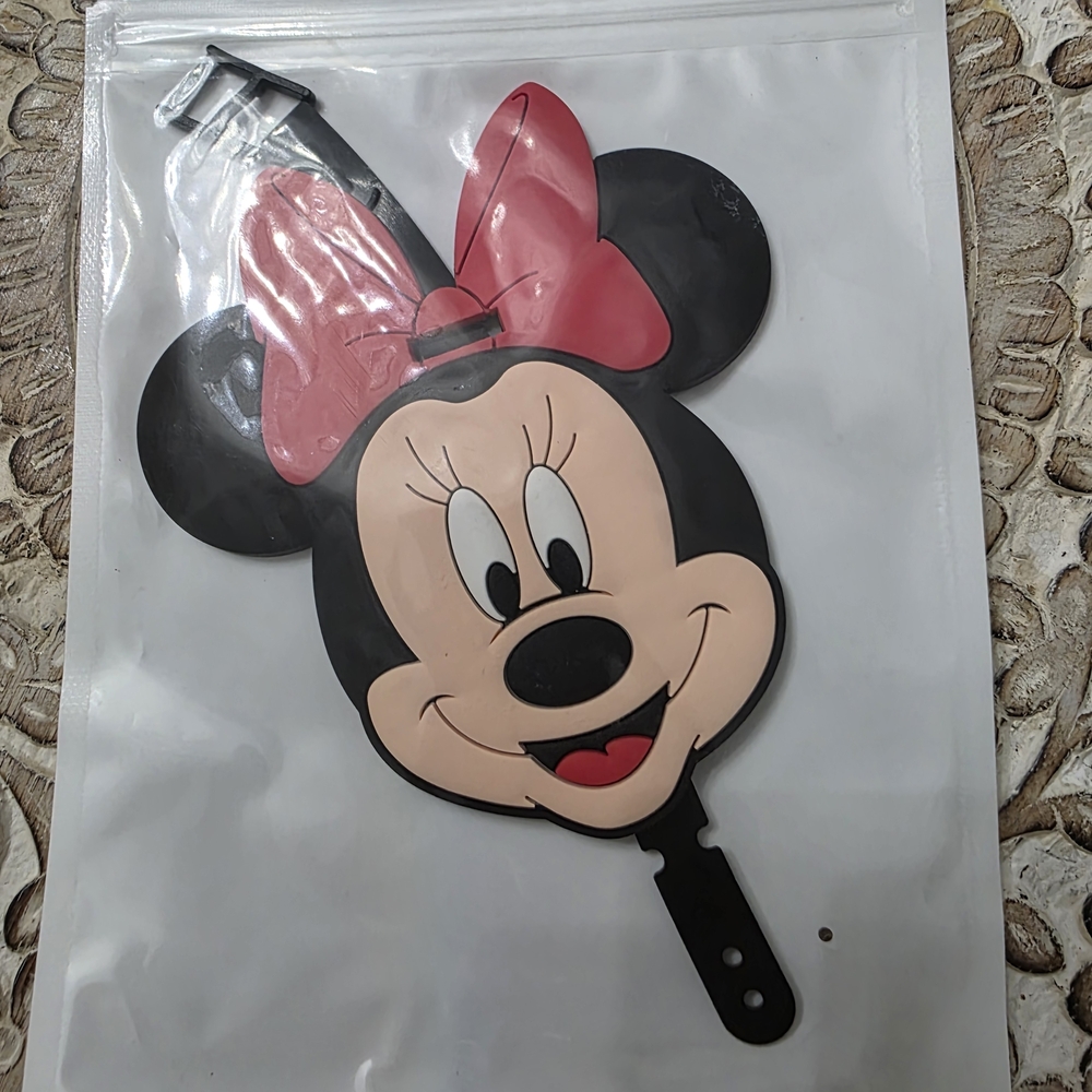 Minnie Mouse Cake Topper - Pink and Black